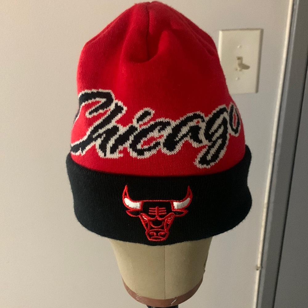 Chicago Bulls Mitchell & Ness Beanie